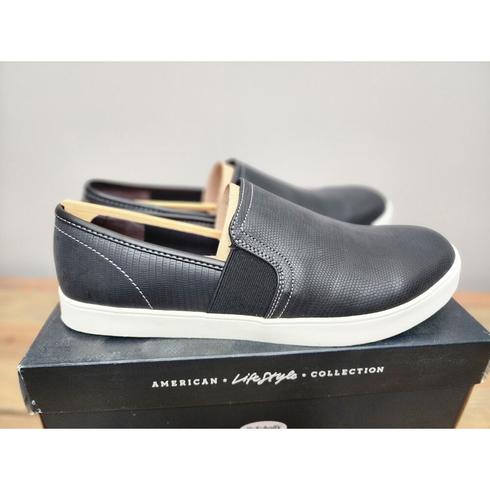 Women's DrScholl's Luna Fashion Casual Black Leather Slip On Sz 11 Med NWB..